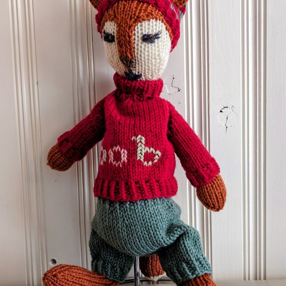 Meet Pauline  - Hand made stuffed Tricot doll baby birthday gift 20 inches - Picture 8 of 8